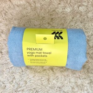 All In Motion Yoga Towel Eco-Friendly Blue‎